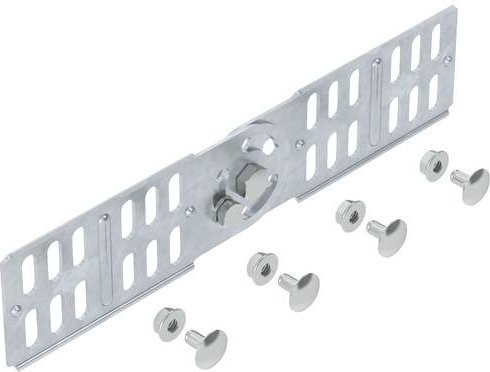 OBO Bettermann Gelenkverbindung aus Metall in Silber, Durchmesser: 60 mm - Bild 1