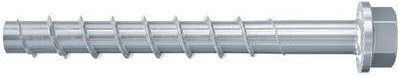 Fischer Betonschraube Ultracut FBS II, Farbe: Silber, Durchmesser: 10 mm, Länge: 70 mm, Sechskant, verzinkt, 50 Stück - Bild 1