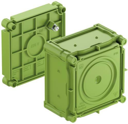 Spelsberg Gerätedose 98770101 halogenfrei und winddicht, Farbe: grün, B/T/H: 86 x 86 x 60 mm - Bild 1