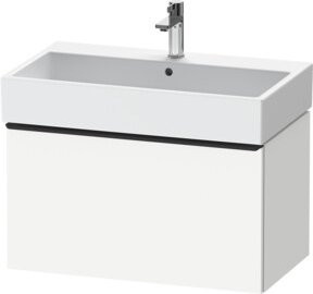 Duravit Waschtischunterschrank D-Neo, wandhängend, weiß matt, B: 78,4 cm, T: 44,2 cm, H: 44,0 cm - Bild 1