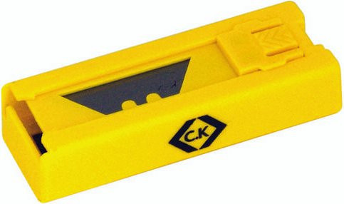 C.K Ersatzklingen T0959-10 für 18mm Snap-Off Messer, 10er Pack, Gelb - Bild 1
