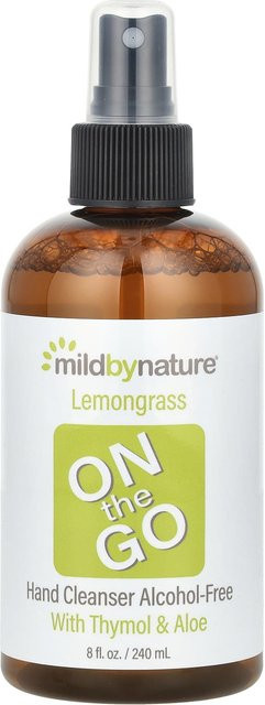 Mild By Nature Handreiniger Zitronengras, 240 ml, mit Thymol und Aloe Vera - Bild 1