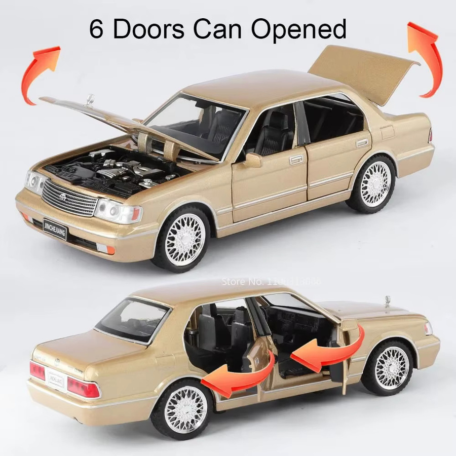 Crown Miniaturmodelle Auto, 1:32, Metall, Gummi, mit Musik - Bild 2