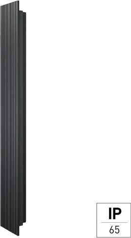 E2 Wandleuchte RIGEL LED Außenleuchte in Schwarz mit IP65 Schutzart und Up-Down Lichteffekt - Bild 1