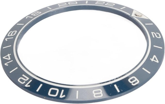 Uhrenlünette Ring Keramik, 41,5 mm, Blau, gray - Bild 1