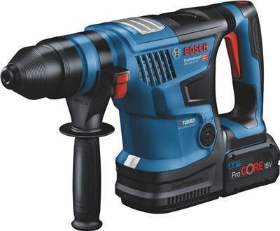 Bosch Professional GBH 18V-34 CF Akku-Bohrhammer Set mit 18V Akkus und Koffer in Blau - Bild 3