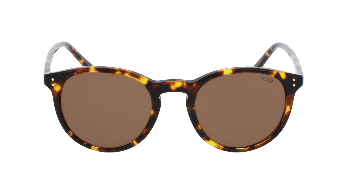 Ralph Lauren PH4110 Sonnenbrille Panto, Vollrand, Acetat, braun, Herren - Bild 1