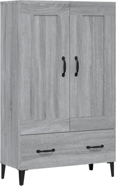 vidaXL Highboard in Grau Sonoma, Wandmontage im Industrial-Stil, B/T/H: 70 x 31 x 115 cm - Bild 1