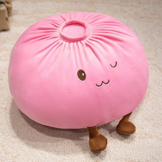 Yiran toy Dampfbrötchen Plüschkissen, Plüschtier, ab 14 Jahren - Bild 1
