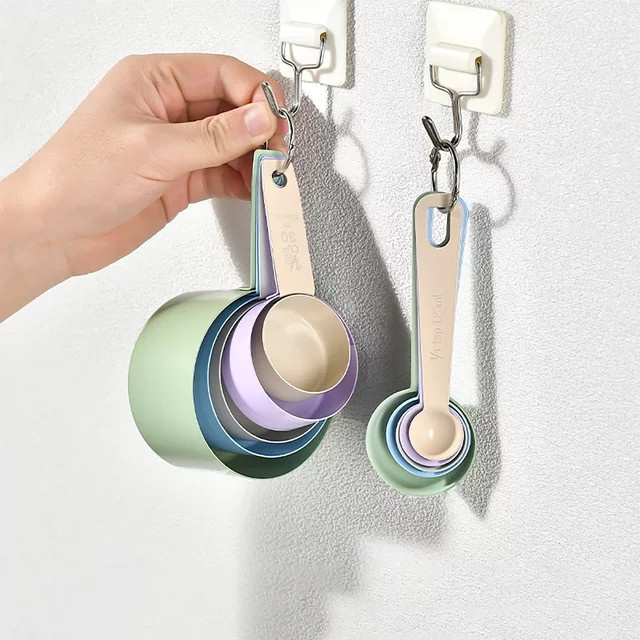 Zoseil Messlöffel Set aus Edelstahl mit Skala in Multicolor, 5 oder 10 Stück - Bild 1