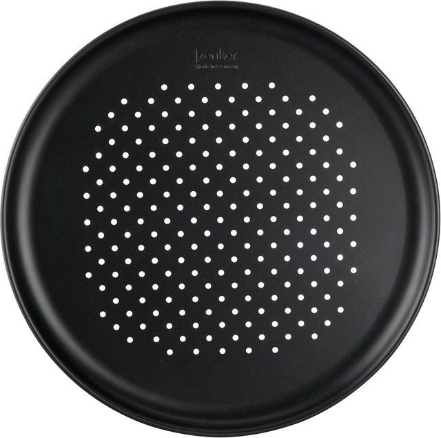 Zenker Pizzablech gelocht Special rund schwarz Durchmesser: 36 cm - Bild 1