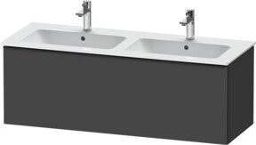 Duravit Waschtischunterschrank D-Neo in Weiß Matt, B/T/H: 128 x 46,2 x 44 cm - Bild 1
