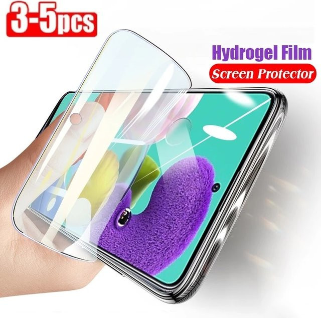 Hydrogel Displayschutzfolie für Samsung Galaxy S24 S23 S22 S21 S20 Note 20 Ultra Plus FE transparent - Bild 1