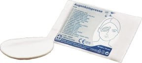 Gramm Medical Augenkompresse steril, weiß, 50 x 70 mm - Bild 1
