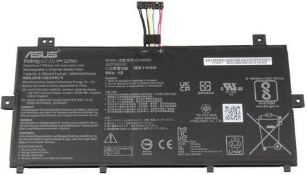 Asus Notebook-Akku 0B200-03800000 in Schwarz mit 7.70V und 4160 mAh - Bild 1