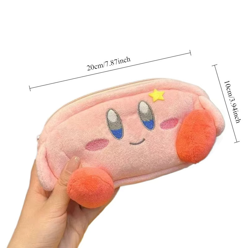 TAKARA TOMY Kirby Plüsch Federmäppchen in Pink für Kinder - Bild 3