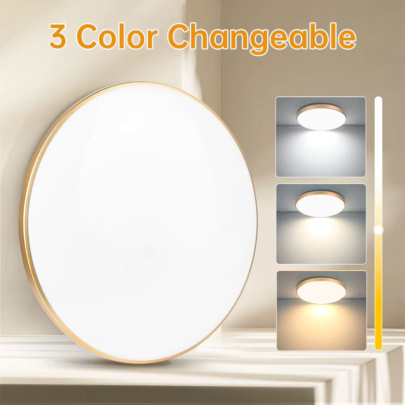 LANGYUE LED-Deckenleuchte als wasserdichtes LED-Panel in Weiß mit 40 W für Badezimmer, Küche und Schlafzimmer - Bild 3