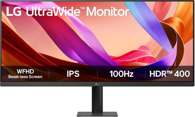 LG UltraWide 34U511A-B Monitor, 34 Zoll, UWFHD, IPS, 100 Hz, Schwarz - Bild 1