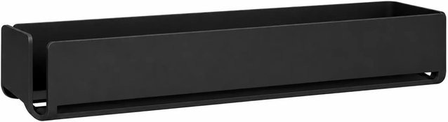 Radius Design Duschablage aus Aluminium in Schwarz, rostfrei, Breite: 42 cm - Bild 1