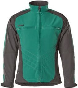 Mascot Dresden Soft Shell Jacke Größe L in Grün/Schwarz - Bild 1