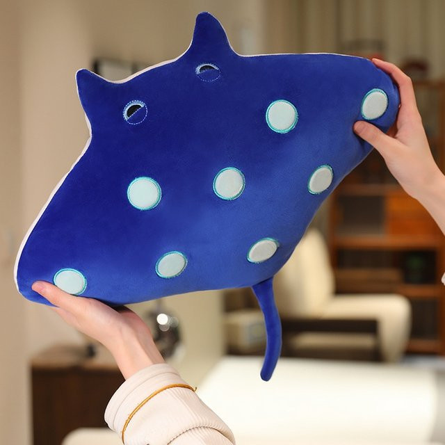 TinicooCat Teufelsrochen-Plüschtier, 28cm, Meerestiere - Bild 1