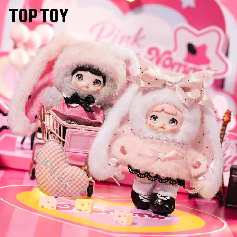 Toptoy Bunny Vinyl-Plüschpuppe Pink Energy Yommi, Einzelfigur, ab 14 Jahren - Bild 3