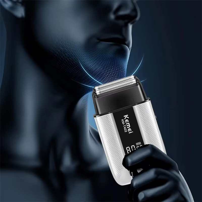 KEMEI KM-402 Elektrorasierer für Herren, IPX7 wasserdicht - Bild 5