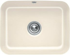 Villeroy & Boch Unterbauspüle Cisterna 60C Spülbecken in Weiß Alpin aus Keramik - Bild 1