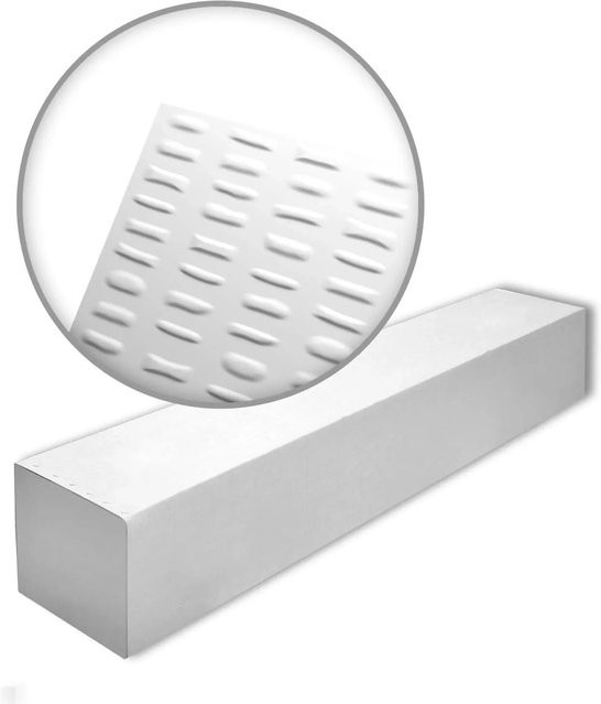 NMC BOHEMIA-Box ARSTYL 3D Wandpaneele in Weiß, 6 Leisten, 12 m² - Bild 1