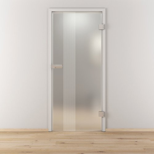 NOVADOORS Glasdrehtür NOVA 594 aus ESG in Transparent, B/H: 70,9 x 197,2 cm - Bild 1