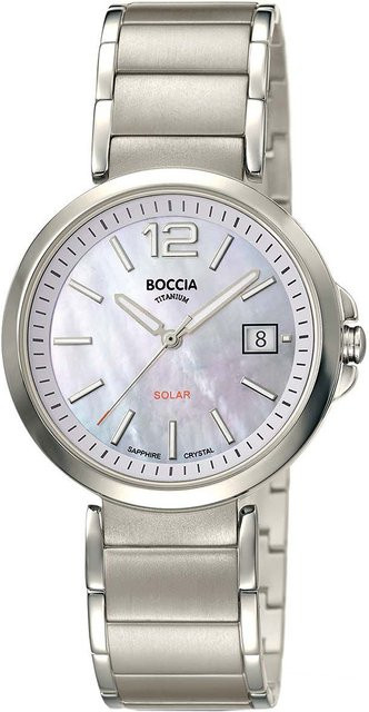 Boccia Damenuhr, Solar, Titanium, 35 mm, 5 ATM - Bild 1