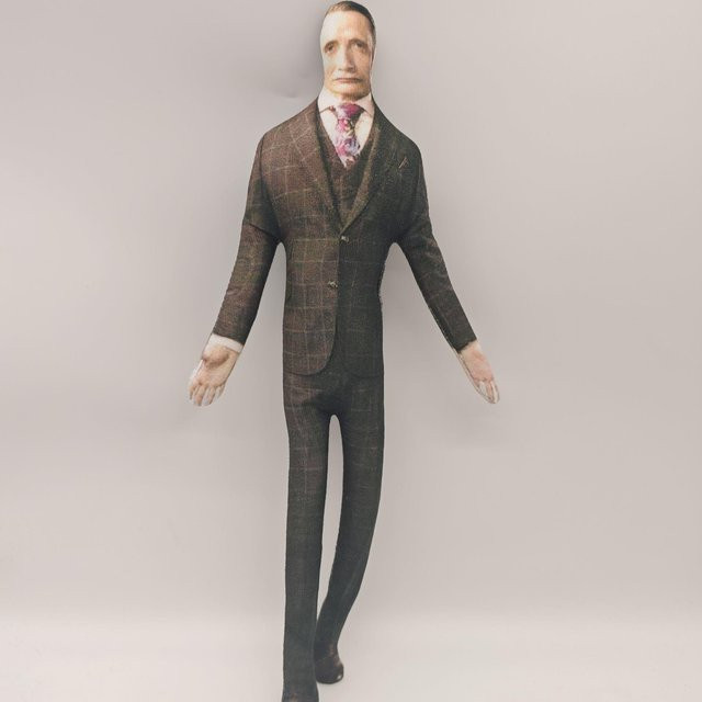 Hannibal Maus, Anime-Plüschfigur, 28cm, bewegliche Puppe, ab 18 Jahre - Bild 1