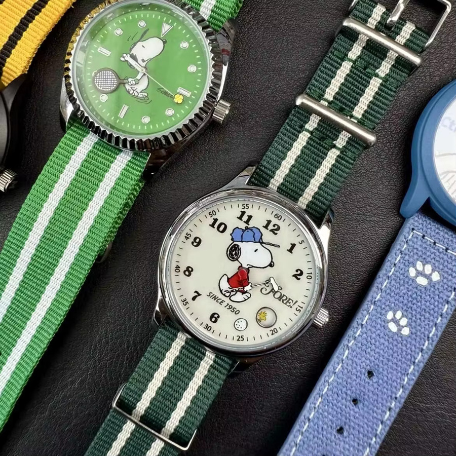 Bandai Snoopy & Friends Sammler-Mystery-Uhr, Blindbox, Unisex - Bild 2