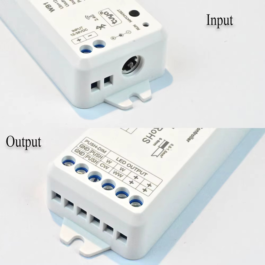 CENFAYA LED-Controller mit Bluetooth und Tuya-App-Steuerung, dimmbar, RGBW/RGBCCT für LED-Streifen, kompatibel mit Amazon Alexa und Google Assistant - Bild 3