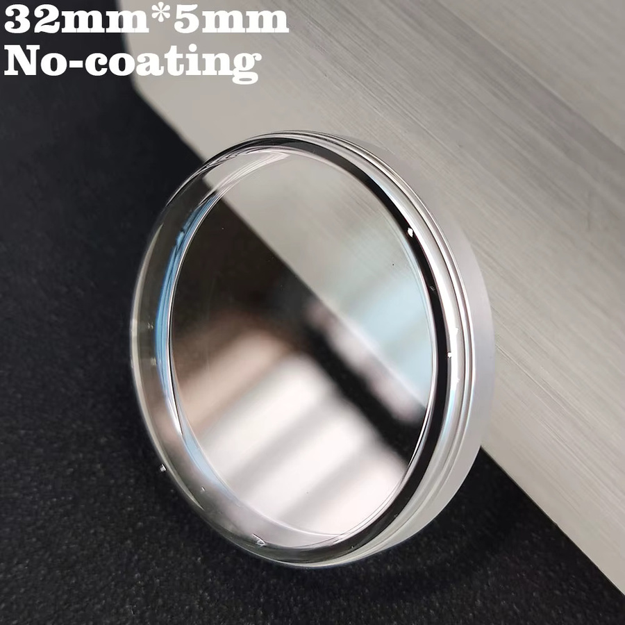OUMASHI Uhrenglas Saphirglas, 32 mm * 5 mm, Top Hat - Bild 2