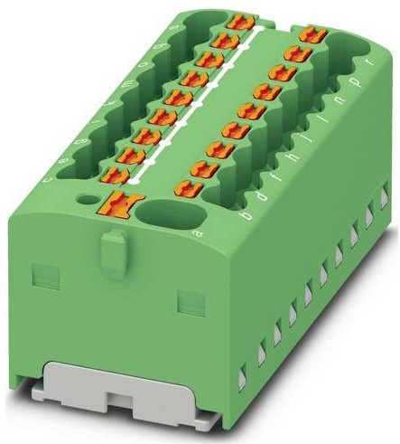 Phoenix Contact Verteilerblock Grün 20 Stück mit Schraubanschluss - Bild 1