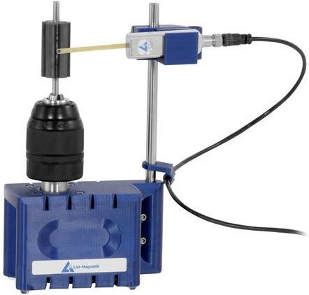 PCE Instruments Magnetfeldprüfgerät LM-MP-RC400 für Rotoren in Blau mit Software (DC 0 … 40000 A/cm, -4000 … +4000 mT) - Bild 1