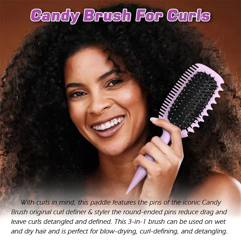Curl Defining Brush Curl Hair Define Styling-Bürste, Damen, Lockiges Haar - Bild 4