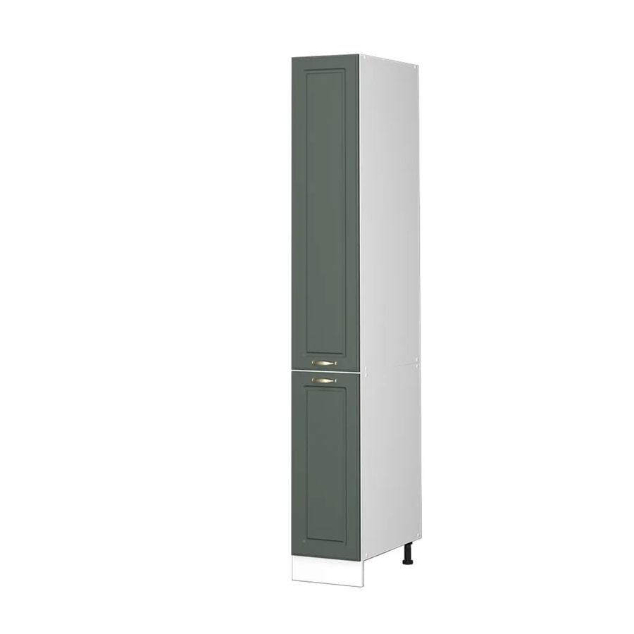 Vicco Apothekerschrank Fame-Line Medizinschrank im Landhausstil, Farbe Grün-Gold-Weiß, B/H/T: 30,0 x 58,0 x 206,8 cm - Bild 2