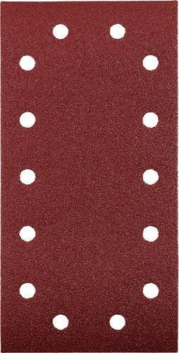 Kwb Schleifpapier für Holz und Metall, Körnung 120, Rot, 5 Stück, L x B: 23,0 x 11,5 cm - Bild 1