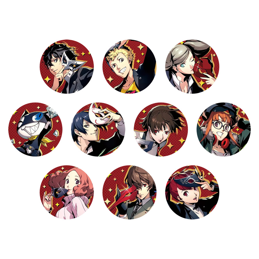 Badge Brooch Pins Metal, 58mm, ISEKAI - Bild 2