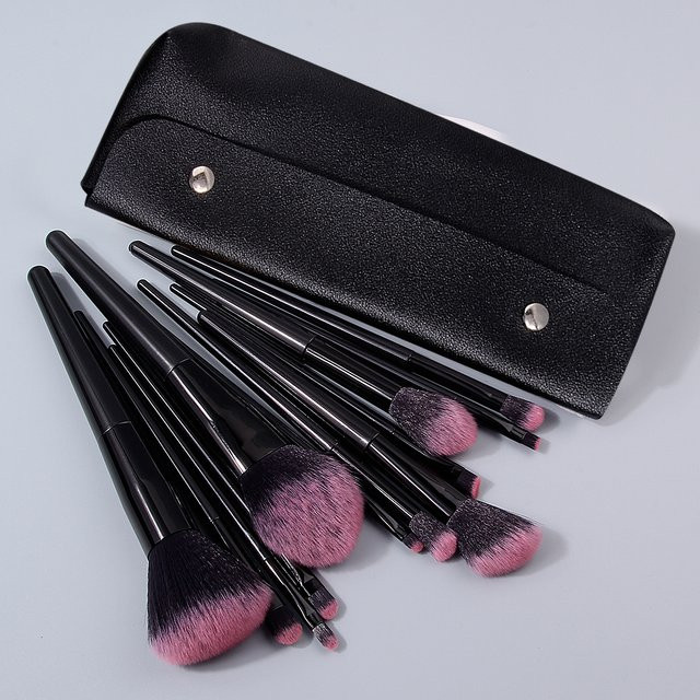 KOSSHOW Make-up-Pinsel-Set mit Trägertasche, 13-teilig, Unisex - Bild 1