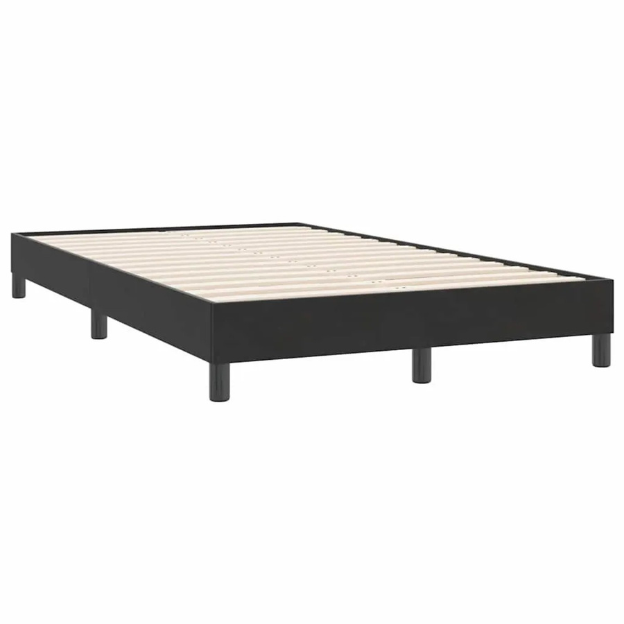 vidaXL Bettgestell aus Samt in Schwarz ohne Matratze B/T/H: 120 x 223 x 25 cm - Bild 2