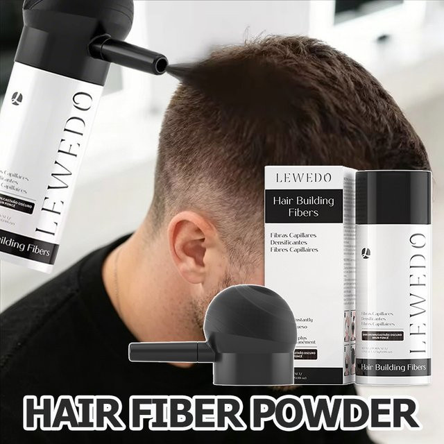 LEWEDO Keratin Haarfaser-Puder, Unisex, für ausdünnendes Haar - Bild 1