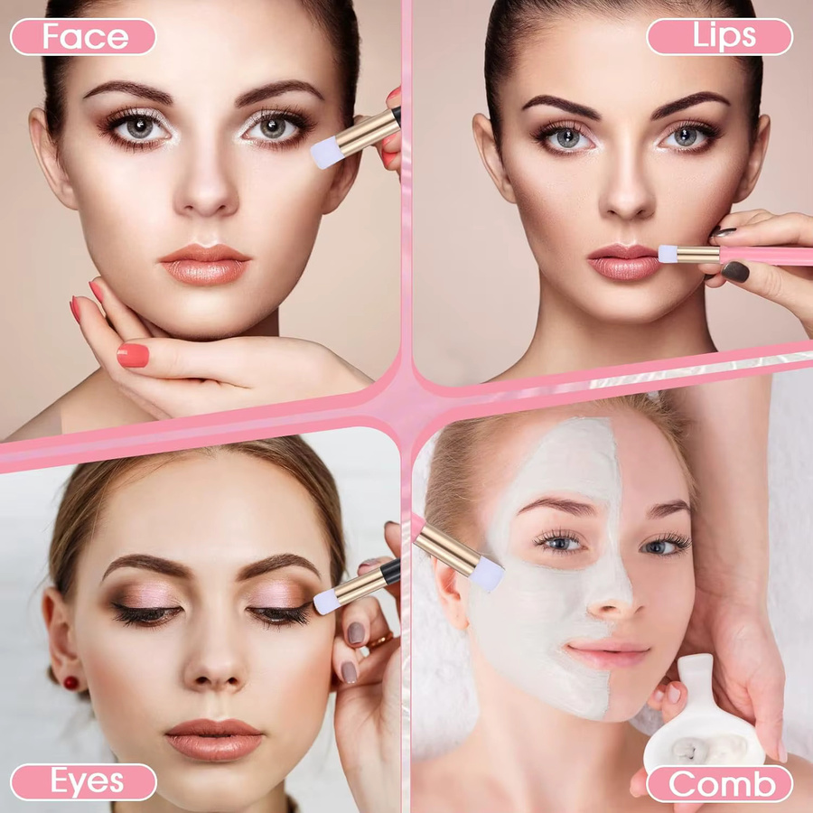 HUAZDS Wimpern- und Nasenreinigungsbürsten, 80 Stück, Unisex - Bild 3