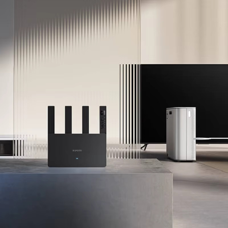 Xiaomi Router BE3600 WiFi 7 Dual-Band Mesh Netzwerk Repeater in Schwarz - Bild 2