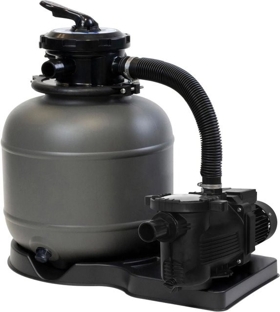mediPOOL Sandfilteranlage SF 133 in Grau mit Sandfiltration - Bild 1