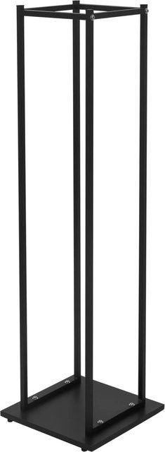 ML-Design Kaminholzregal aus Metall in Schwarz, B/T/H: 33 x 33 x 115 cm - Bild 2