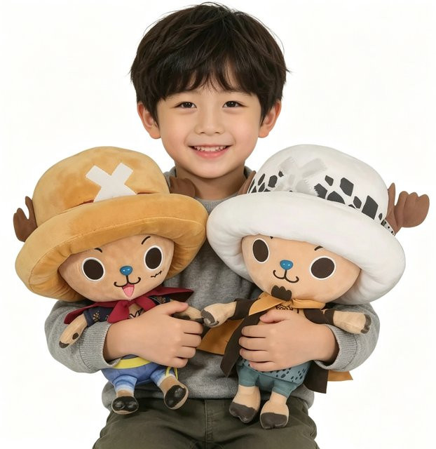 Bandai One Piece Zoro Luffy Chopper Plüschtiere, 25cm - Bild 1