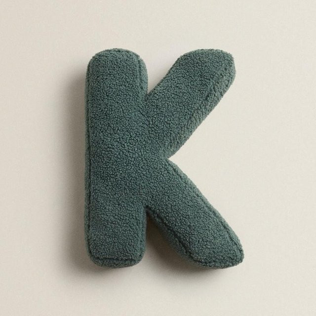 Yiran toy Bunte Buchstaben Plüschpuppe Kissen, Plüschtier, Gelb Grün Rot Weiß - Bild 1